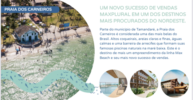 Max Carneiros Suites. Últimas unidades. Tamandaré-PE Max Carneiros Suites. Últimas unidades. Tamandaré-PE