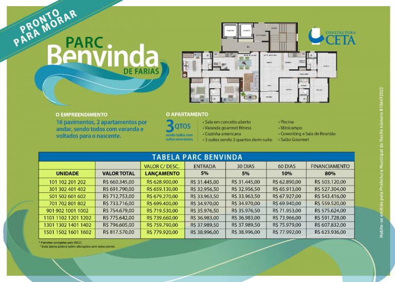 Parc Benvinda. Boa Viagem, Recife-PE Parc Benvinda. Boa Viagem, Recife-PE