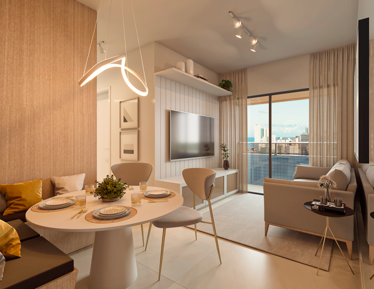 Flow. Apartamento Pronto em Boa Viagem, Recife-PE. Flow. Apartamento Pronto em Boa Viagem, Recife-PE.