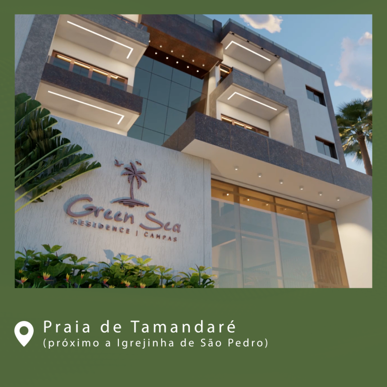 Green Sea. Residence. Praia de Campas, Tamandaré-PE. Green Sea. Residence. Praia de Campas, Tamandaré-PE.