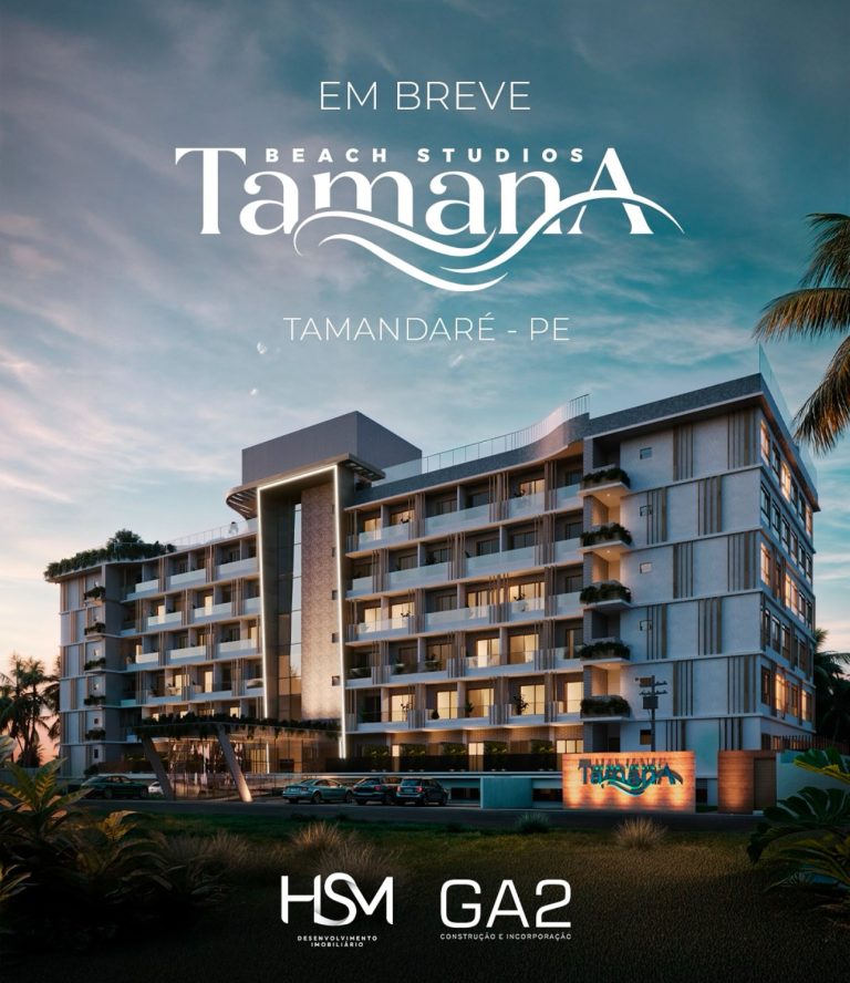 Breve Lançamento. Tamana Beach Studio, Tamandaré-PE Breve Lançamento. Tamana Beach Studio, Tamandaré-PE