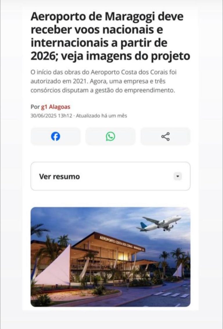 Breve Lançamento. Gran Resort Maragogi, Alagoas.